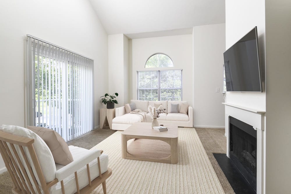 living room at Stonegate Apartments, Elkton, Maryland