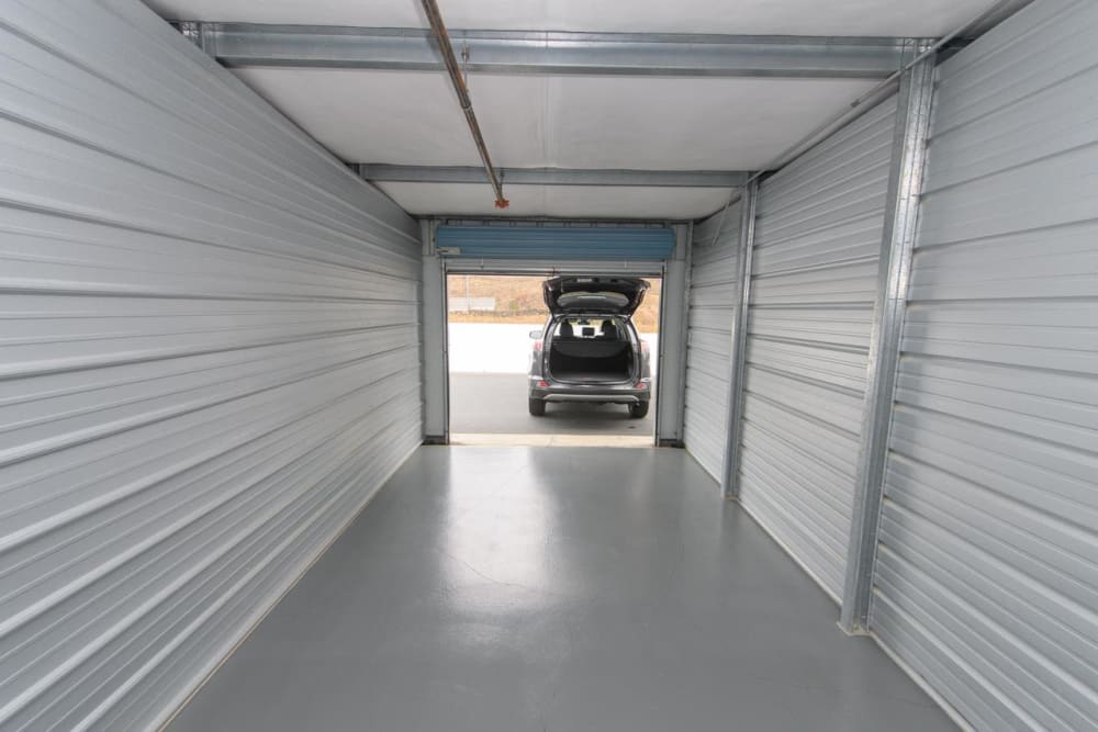 modSTORAGE Skypark in Monterey, California Interior Storage Units