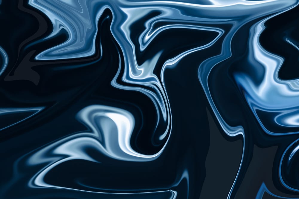 Dark liquid abstract graphic