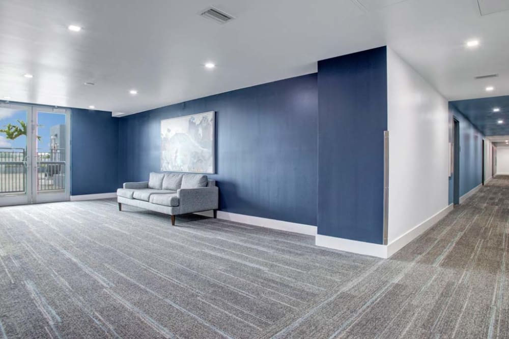 Big Office Space at Apartments in Miami, Florida