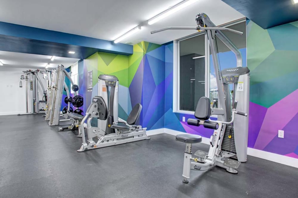 Fitness Center at Apartments in Miami, Florida