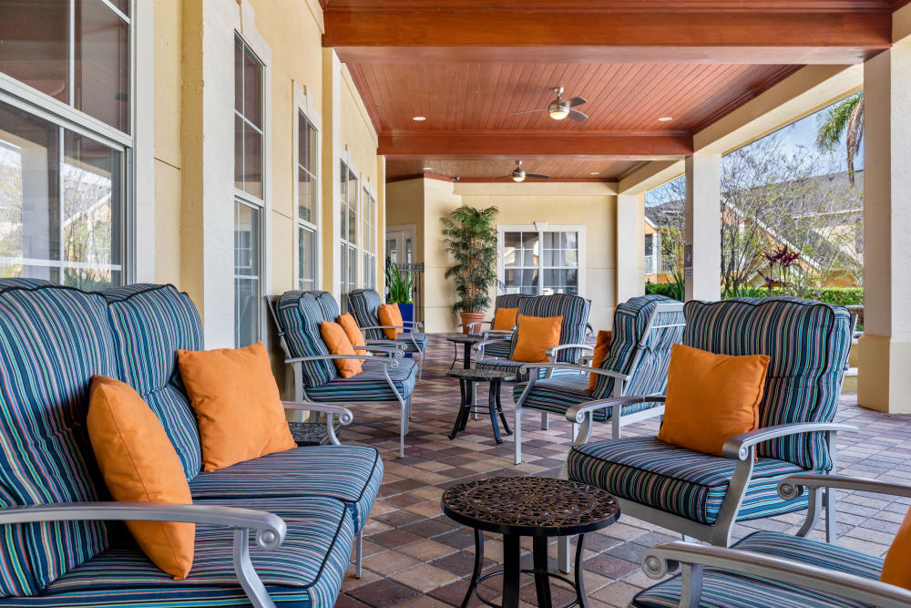 Lounge at Citrus Tower in Clermont, Florida
