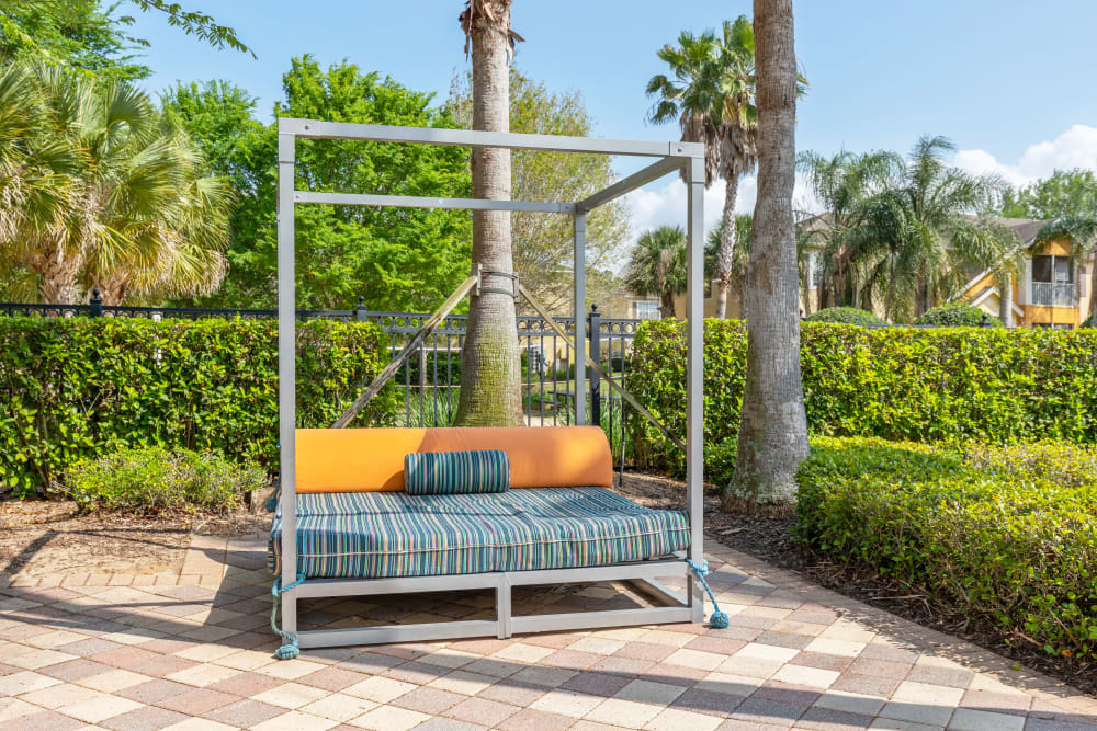 Outdoor Lounge at Citrus Tower in Clermont, Florida