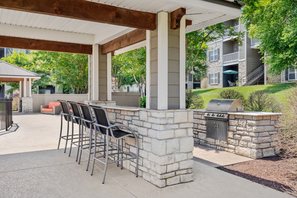 Grilling Area at Providence Trail in Mt Juliet, Tennessee