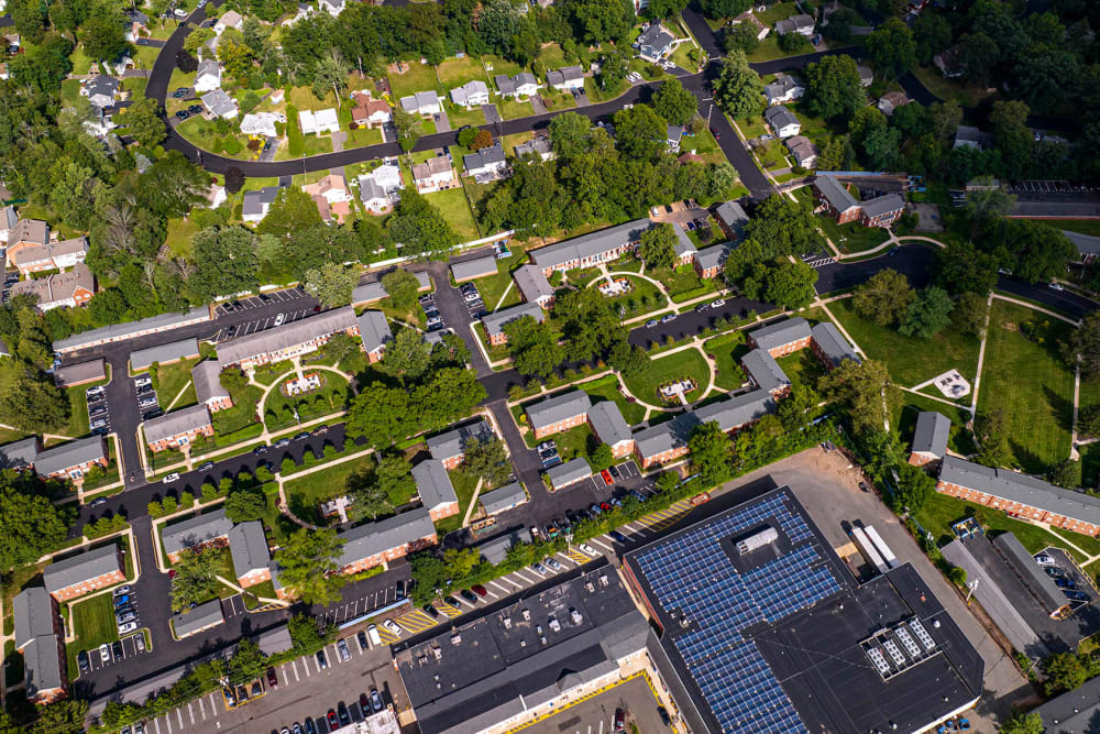 aerial at Haven New Providence in New Providence, New Jersey