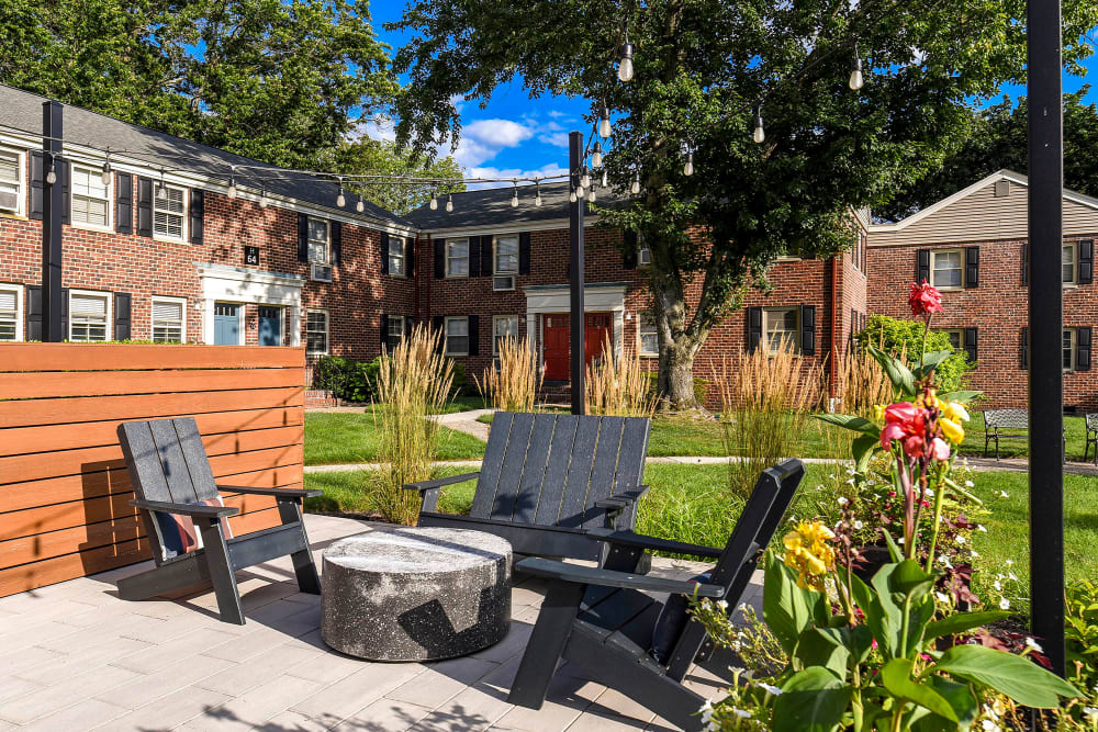 patio at Haven New Providence in New Providence, New Jersey