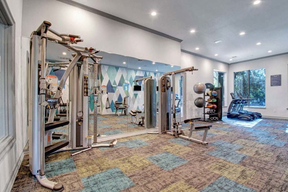 Fitness Center at Arbrook Park Apartment Homes in Arlington, Texas
