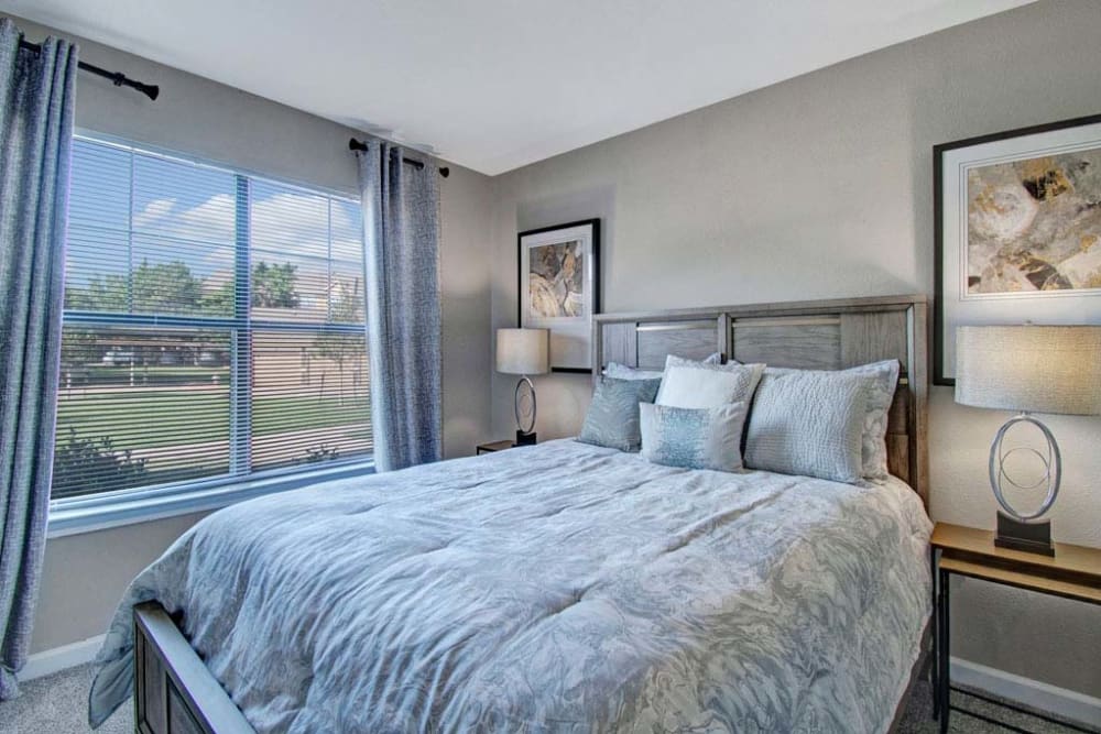 Bedroom at Arbrook Park Apartment Homes in Arlington, Texas