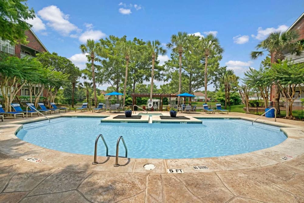 Pool View at Foundations at Edgewater in Sugar Land, Texas
