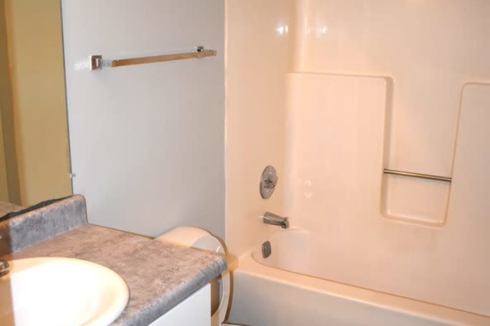 Our Luxury Apartments in Tuscaloosa, Alabama showcase a Bathroom