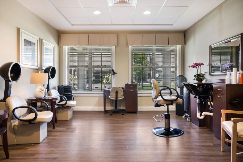 Salon at Liberty Place Memory Care in West Chester, Ohio