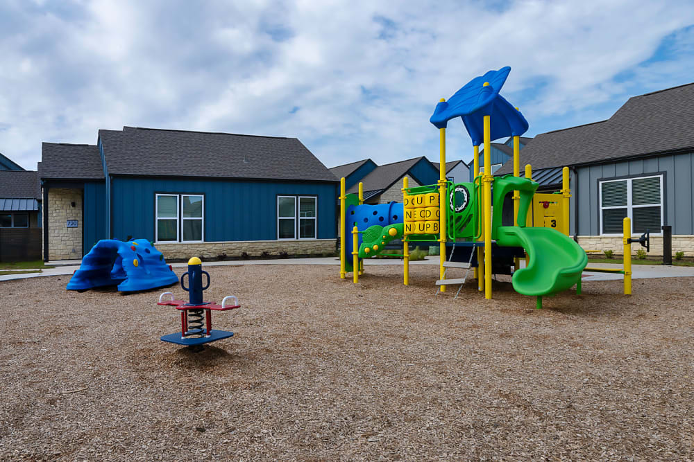 Outdoor playground at parcHAUS AT CELINA PARKWAY in Celina, Texas
