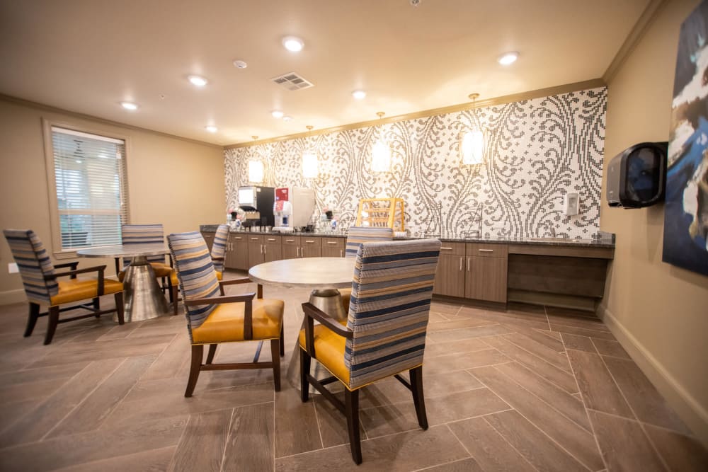 Lounges at Integrated Senior Lifestyles in Southlake, Texas
