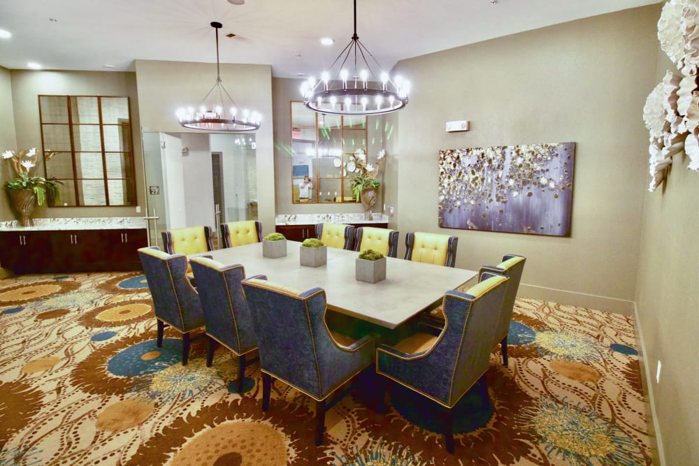 Event Rooms at Integrated Senior Lifestyles in Southlake, Texas