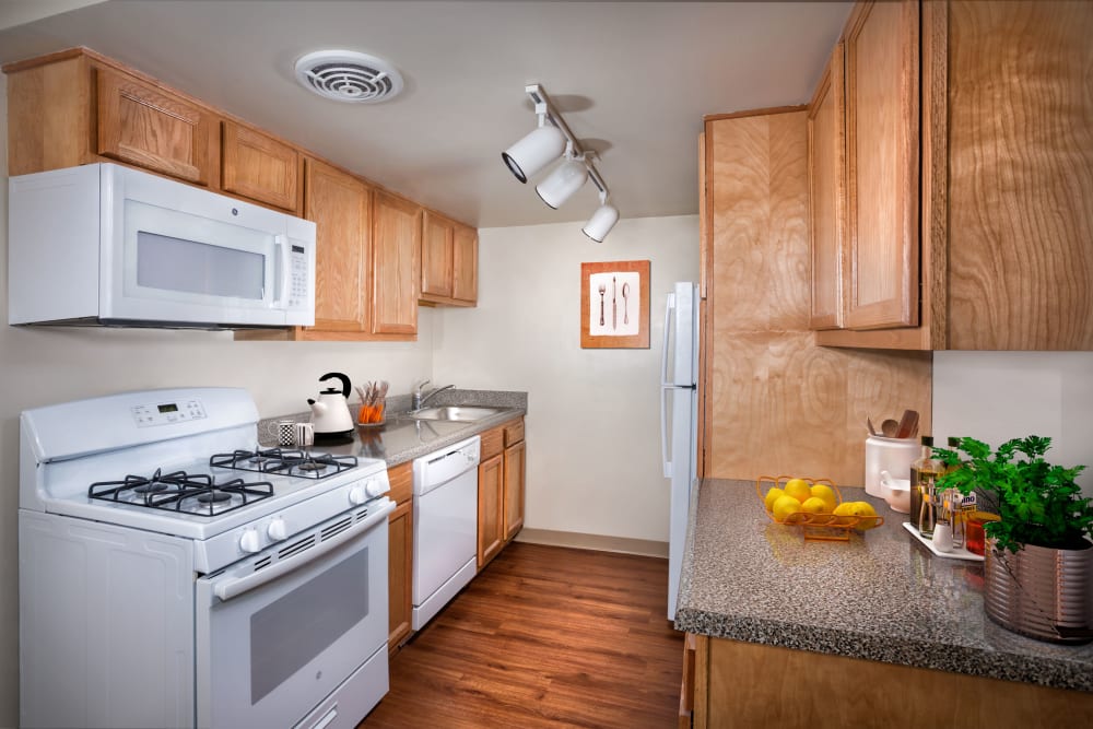 Park Naylor Apartments offers a beautiful kitchen in Washington, District of Columbia