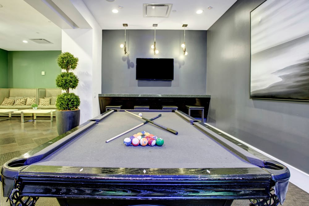 Billiards at Apartments in New Rochelle, New York