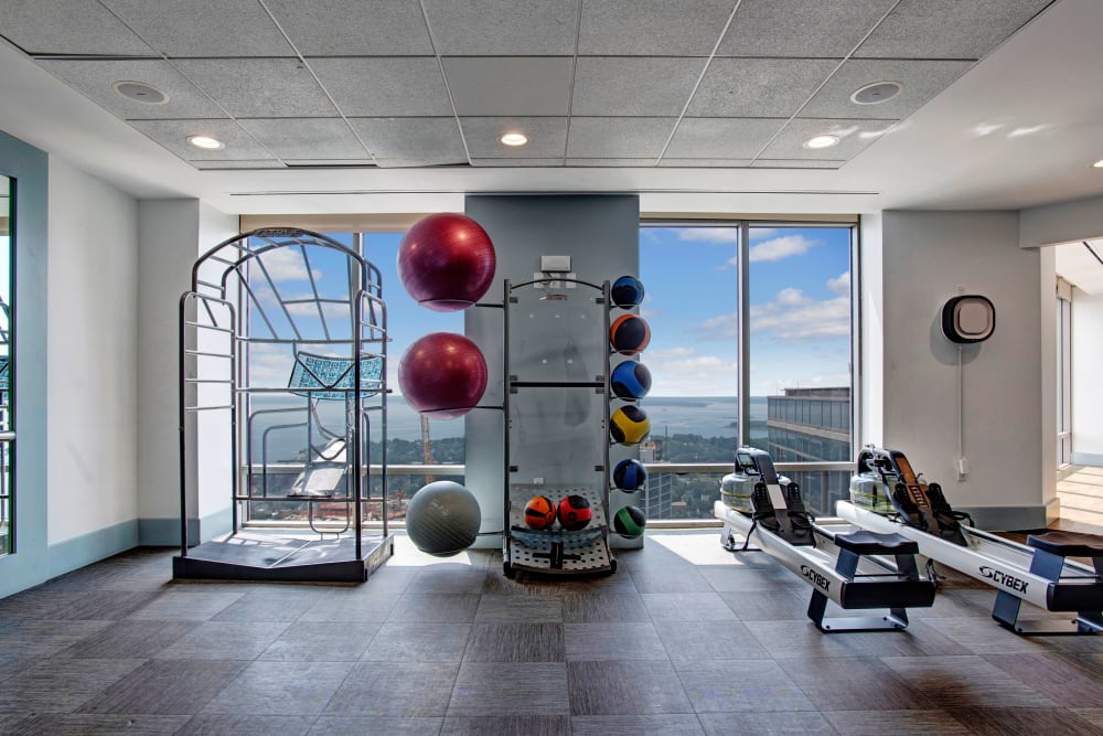 Fitness Center at Apartments in New Rochelle, New York