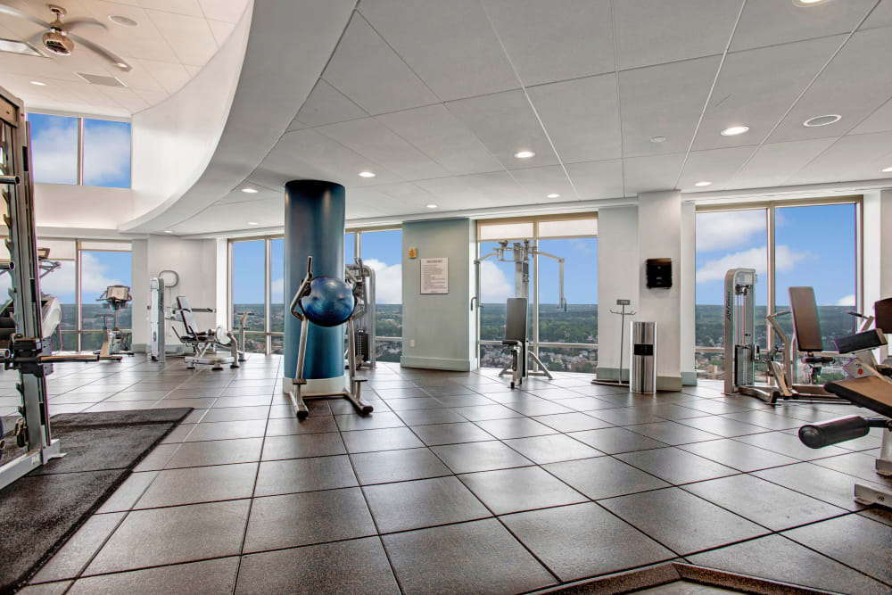 Large Gym at Apartments in New Rochelle, New York