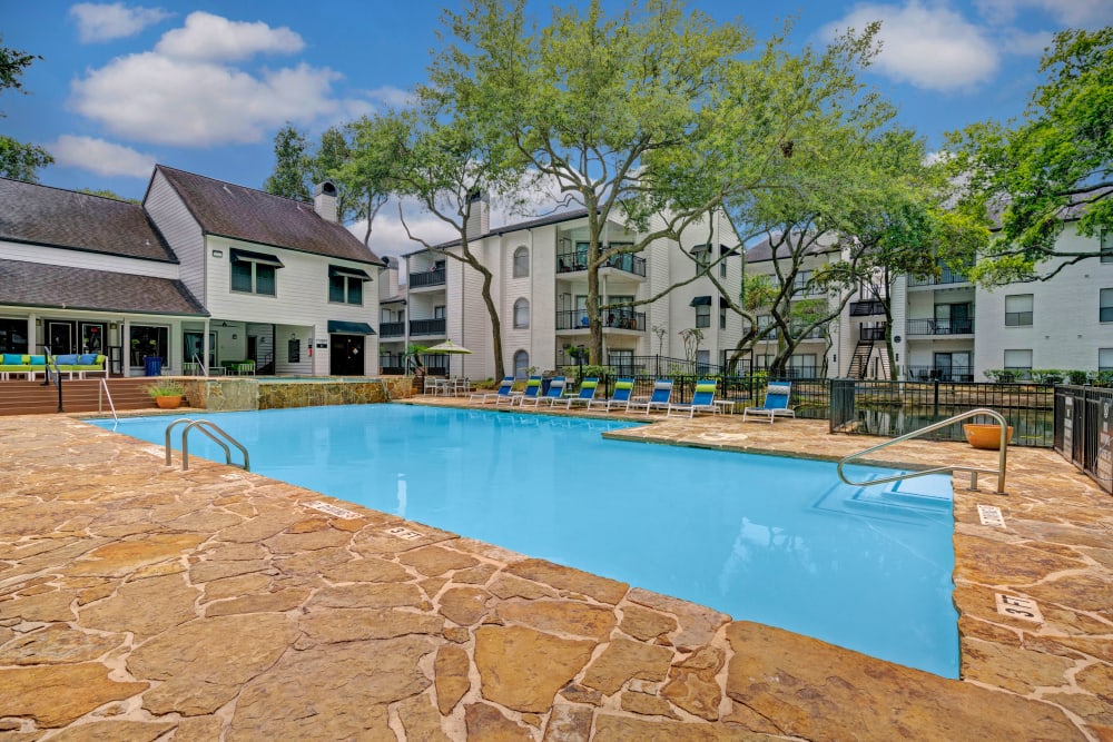 Pool at Apartments in Sugar Land, Texas