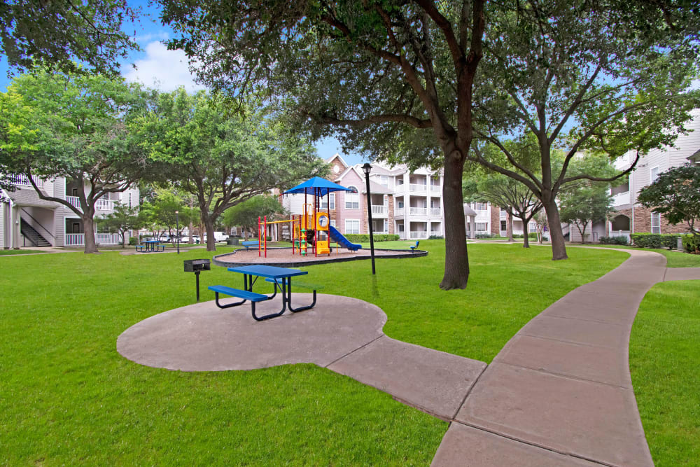 Playground at Apartments in Fort Worth, Texas