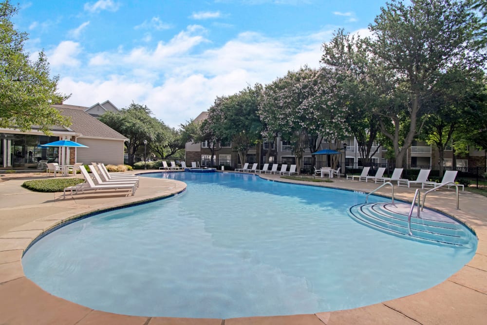 Swimming Pool at Apartments in Fort Worth, Texas