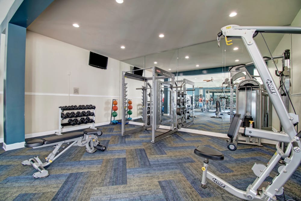 Gym at Apartments in Fort Worth, Texas