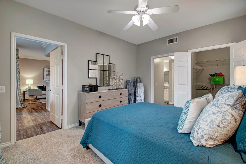 Bedroom at Apartments in Fort Worth, Texas
