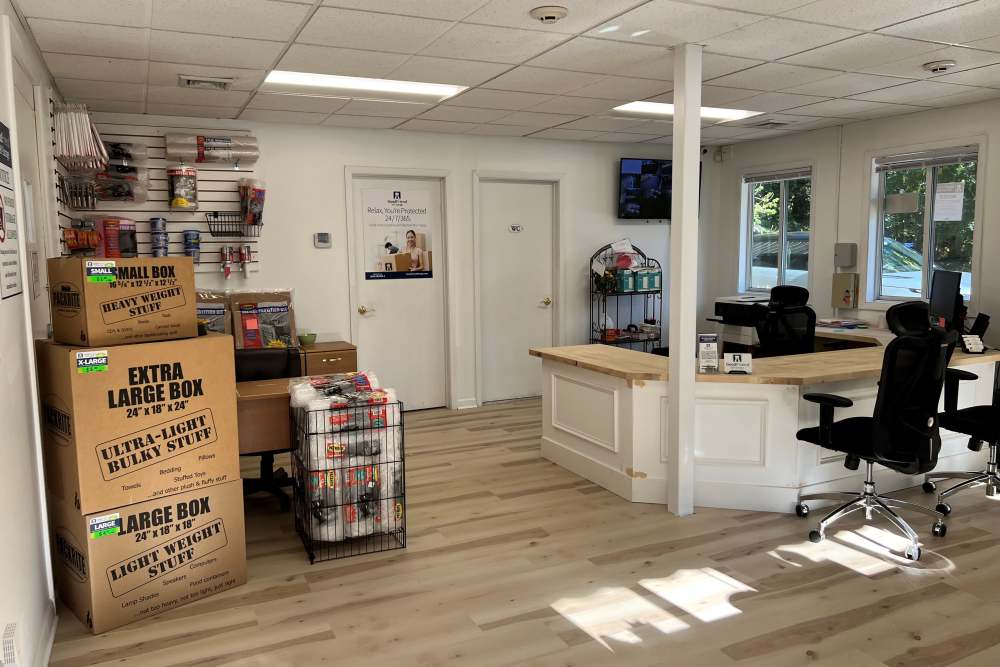 The office at GoodFriend Self-Storage East Hampton in East Hampton, New York