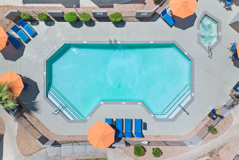 Resort style saltwater at Cantala in Glendale, Arizona