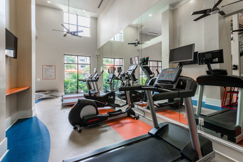 Gym at Marquis Seven Meadows in Katy, Texas