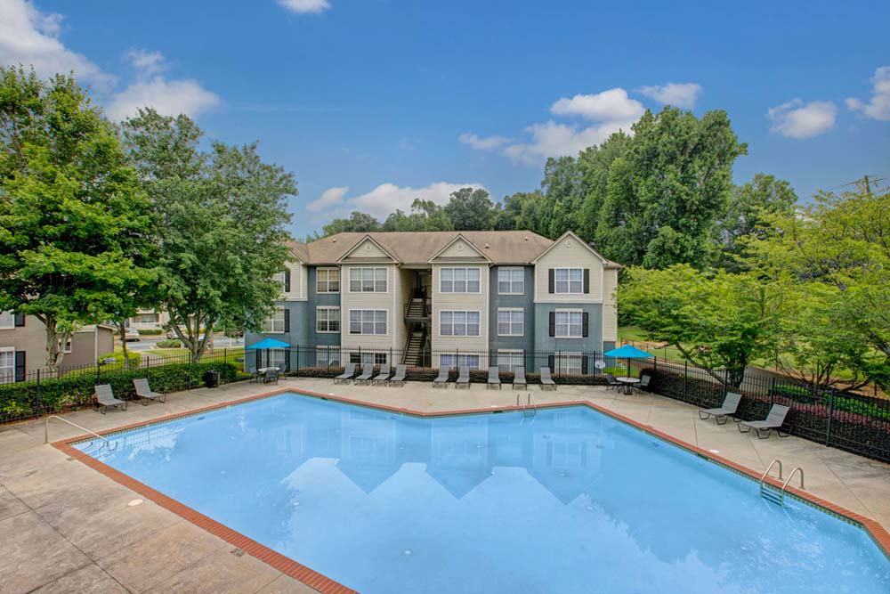 Swimming pool at Apartments in Jonesboro, Georgia