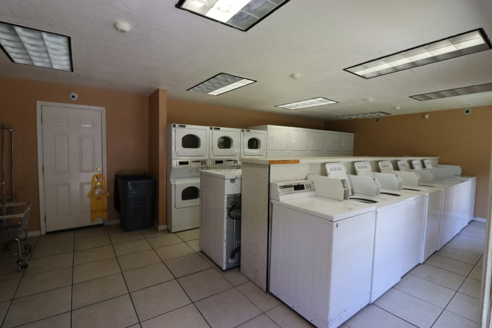 Laundry center at Mountain View Apartments in Concord, California