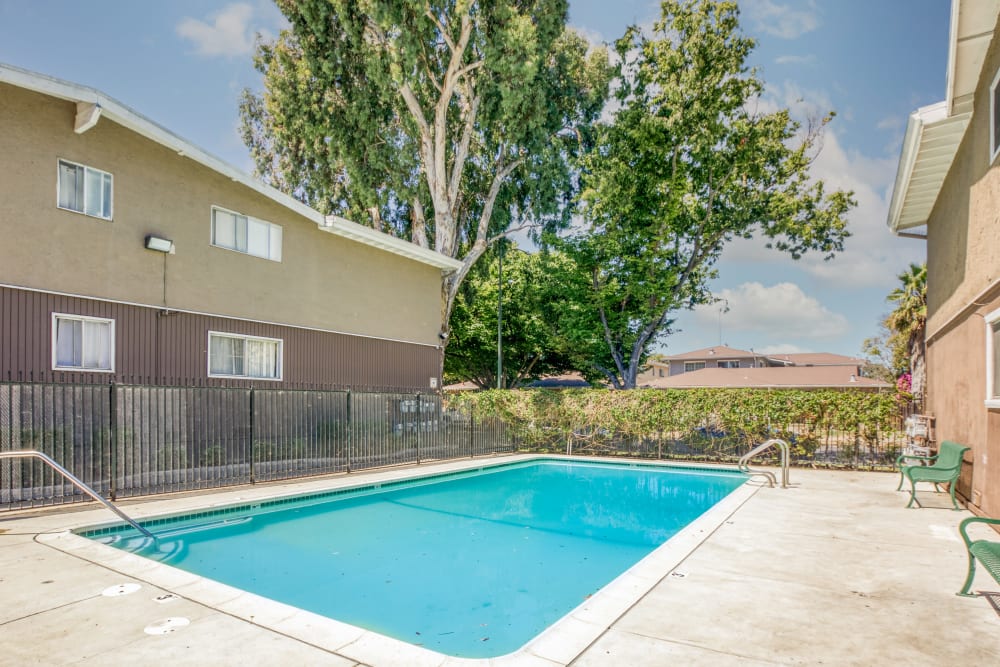 swimming pool at Lexington in San Jose, California