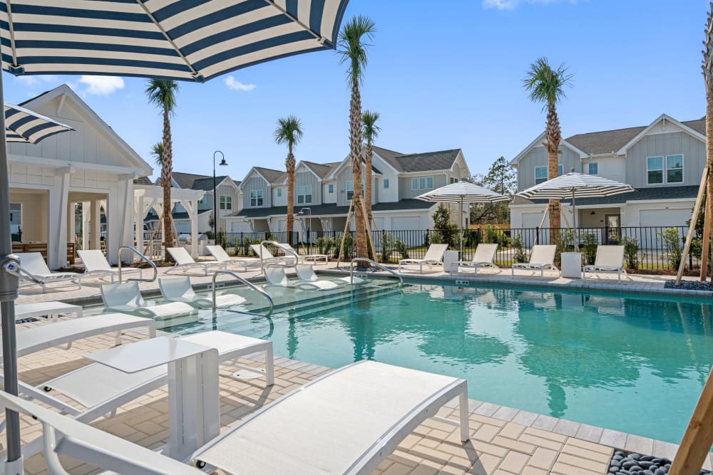 Resort-style pool at Primrose at Santa Rosa Beach in Santa Rosa Beach, Florida
