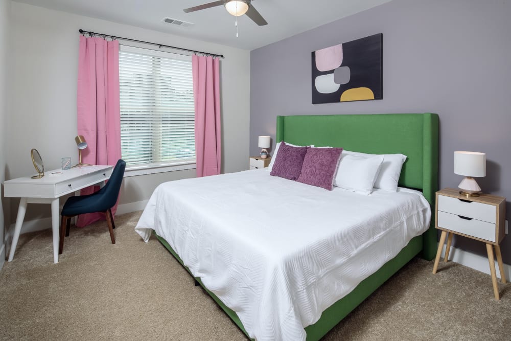 Bedroom at The Local | Apartments in Sugar Hill, Georgia