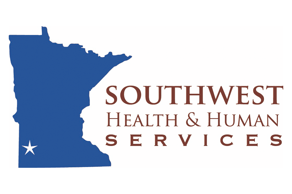 Southwest health & human services logo, Vista Prairie at Garnette Gardens in Redwood Falls, Minnesota