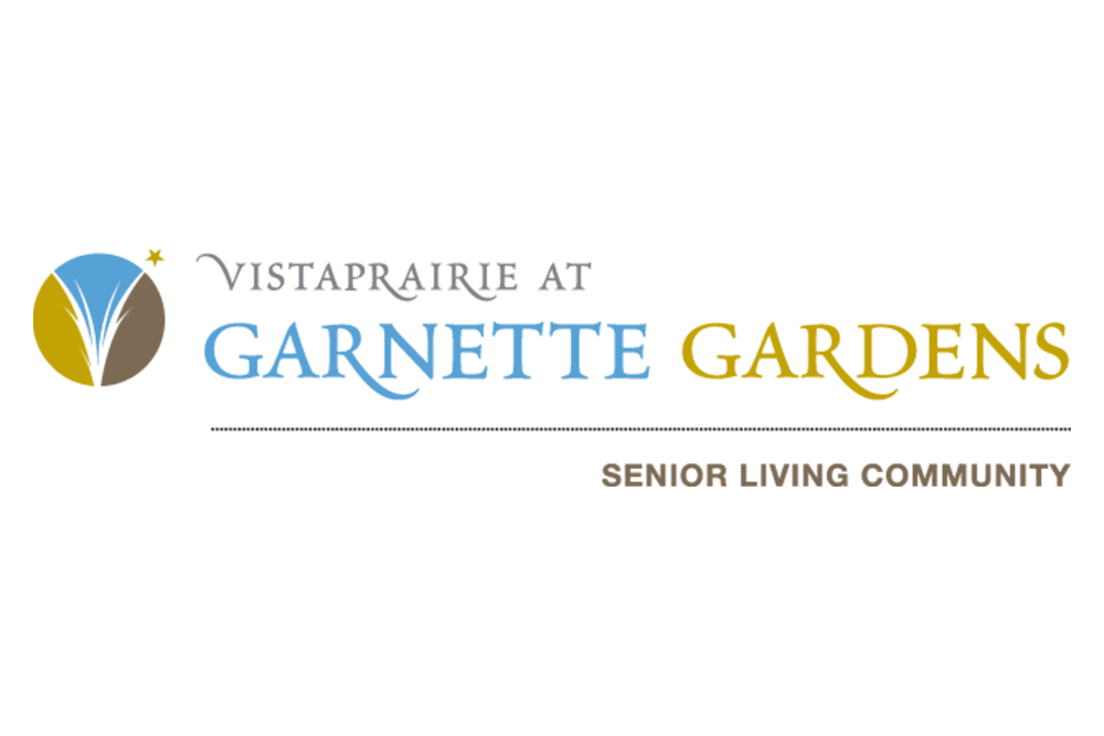 Garnette Gardens logo, Vista Prairie at Garnette Gardens in Redwood Falls, Minnesota