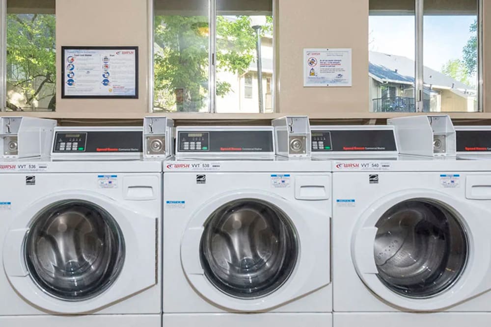 Laundry at Americana Apartments in Rohnert Park, California