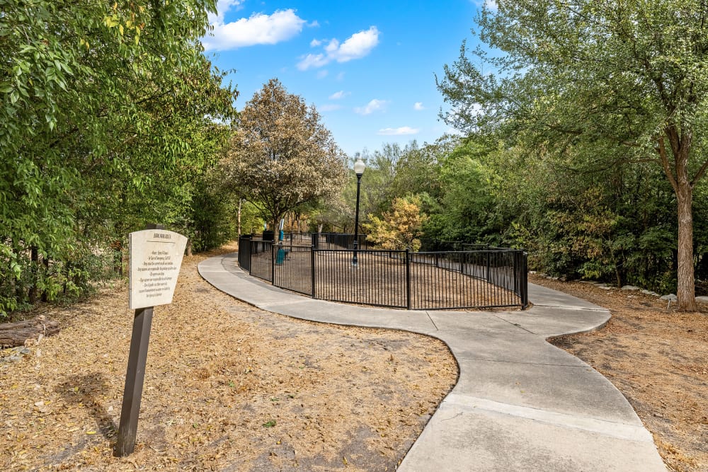 Bark Park at Marquis at Crown Ridge in San Antonio, Texas
