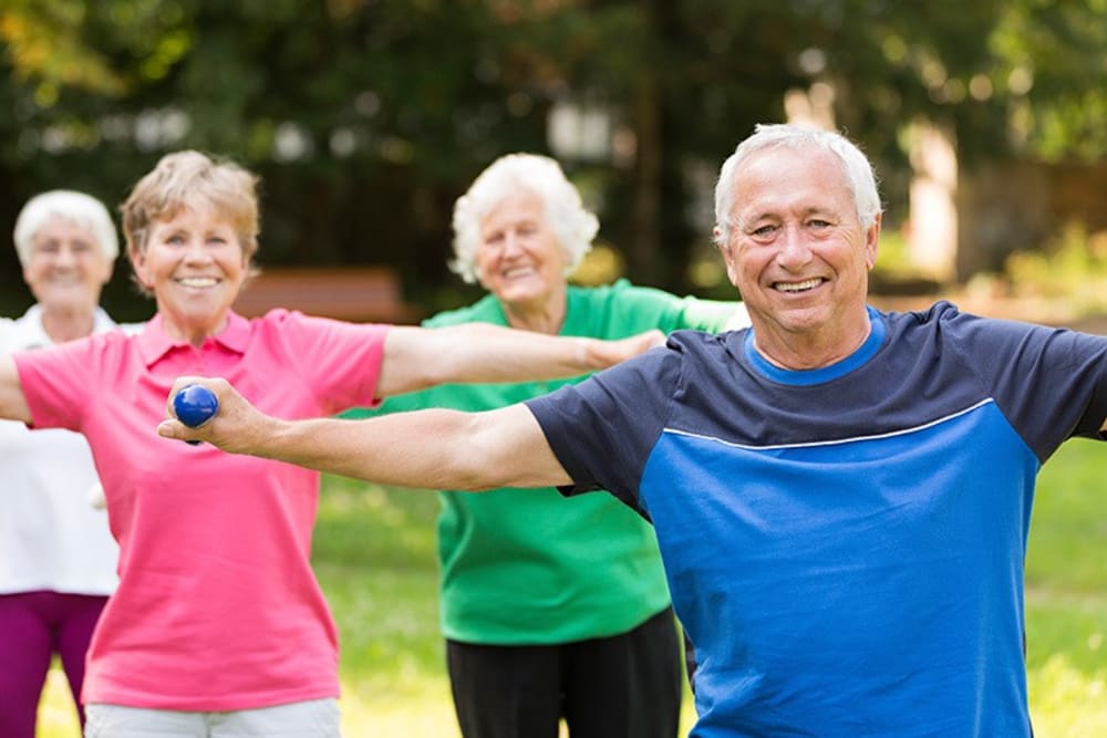 Exercise programs at Regency Park Place at Corvallis in Corvallis, Oregon