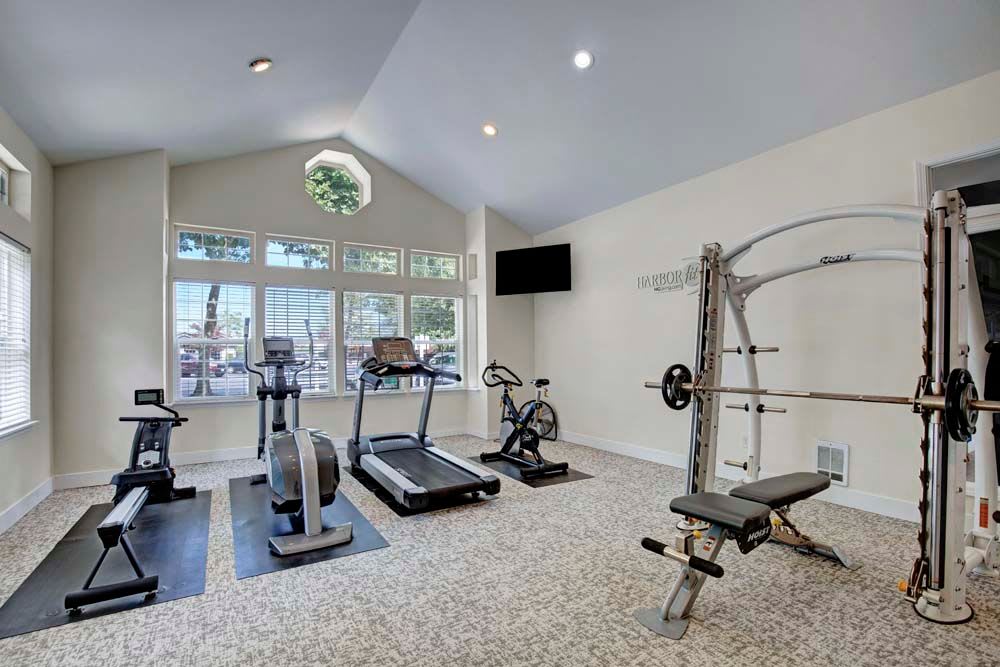 Fitness Center at Apartments in Kent, Washington