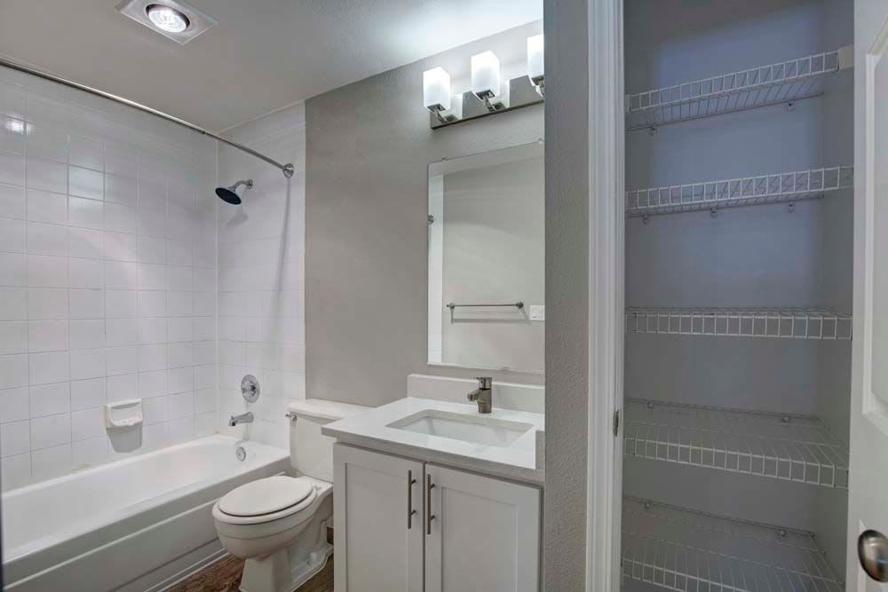 Bathroom at Apartments in Kent, Washington