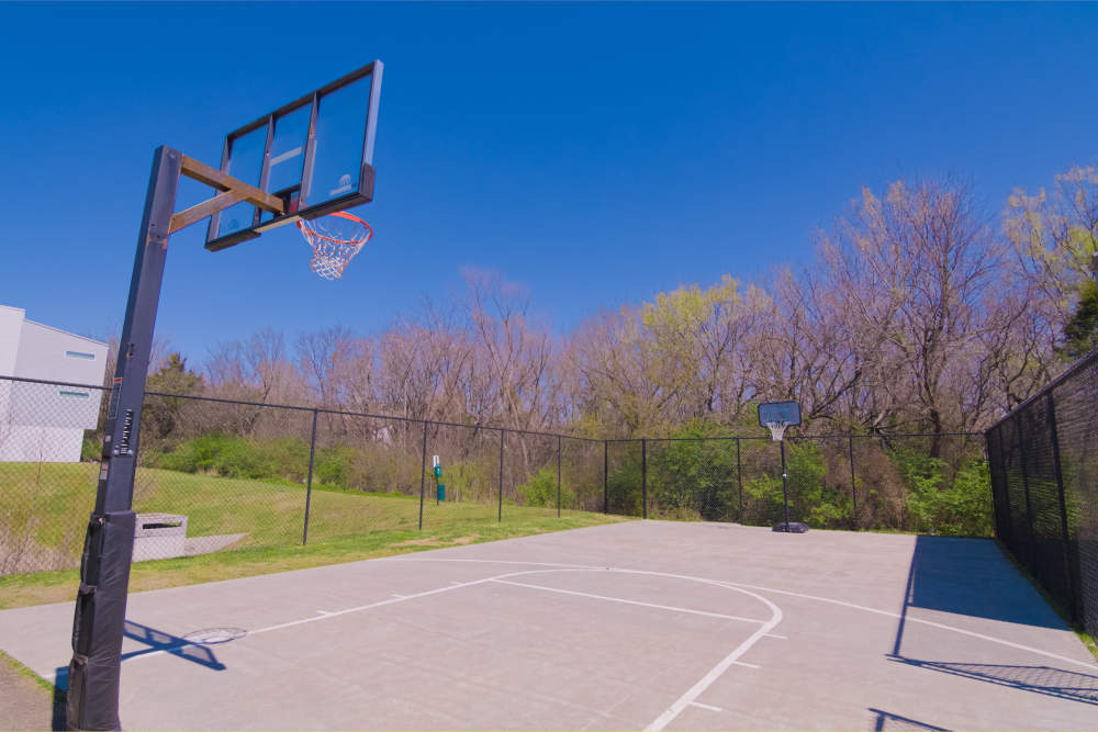 Basketball court at College Town Fayetteville in Fayetteville, Arkansas