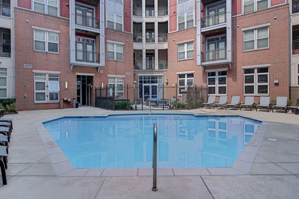 Swimming pool at Apartments in Hyattsville, Maryland