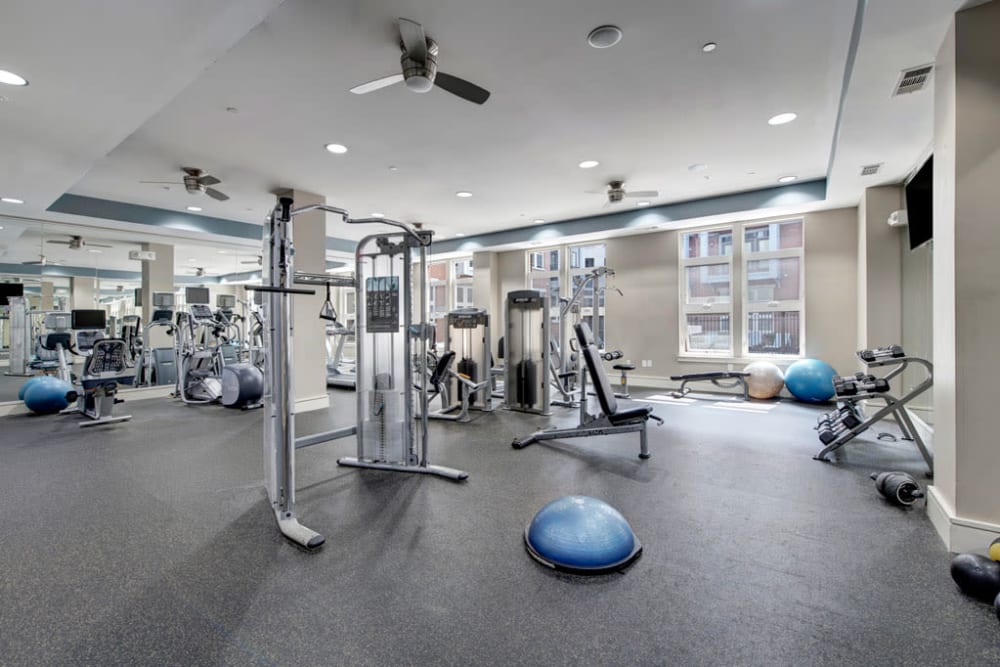 Gym at Apartments in Hyattsville, Maryland