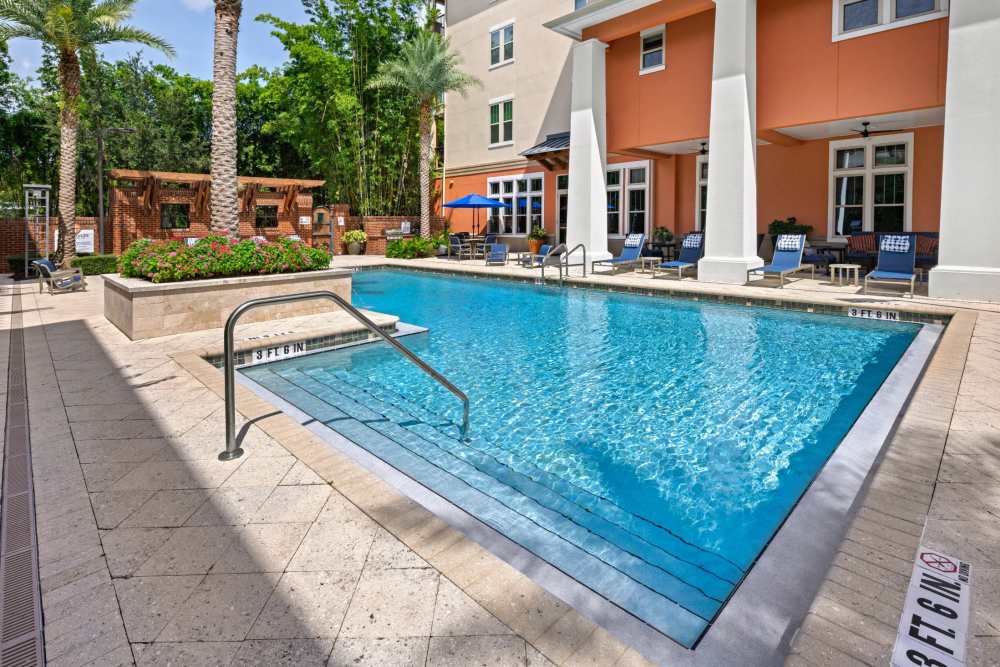 Inground pool at Station House at Lake Mary in Lake Mary, Florida