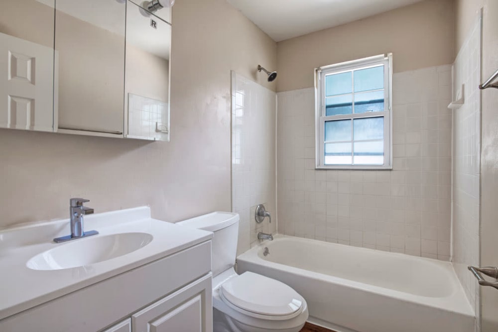 Bathroom at Apartments in Pomona, New York