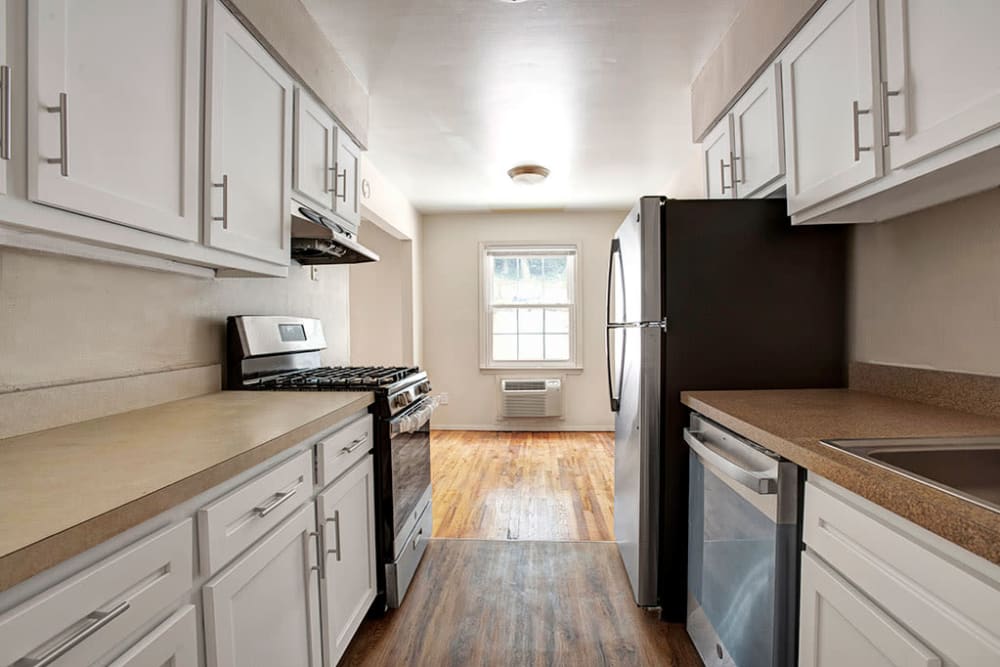 Kitchen at Apartments in Pomona, New York