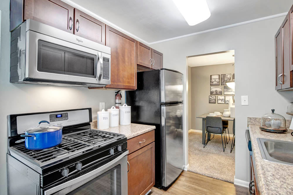 Kitchen at Apartments in Springfield, Virginia