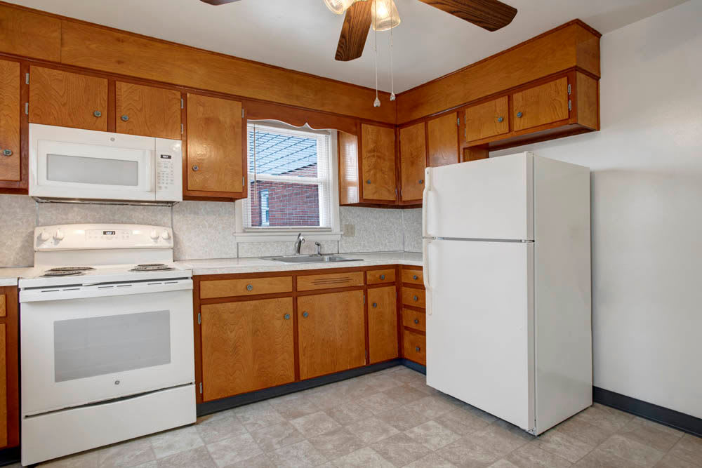 Kitchen at Apartments in Alpha, New Jersey